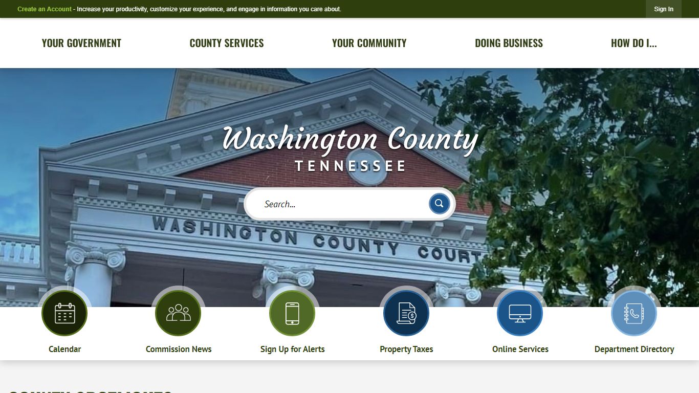 Washington County, TN | Official Website